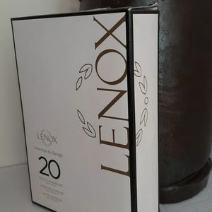 LENOX 20-pc Federal Platinum Flatware Set 18/10 OPEN BOX MSRP $260